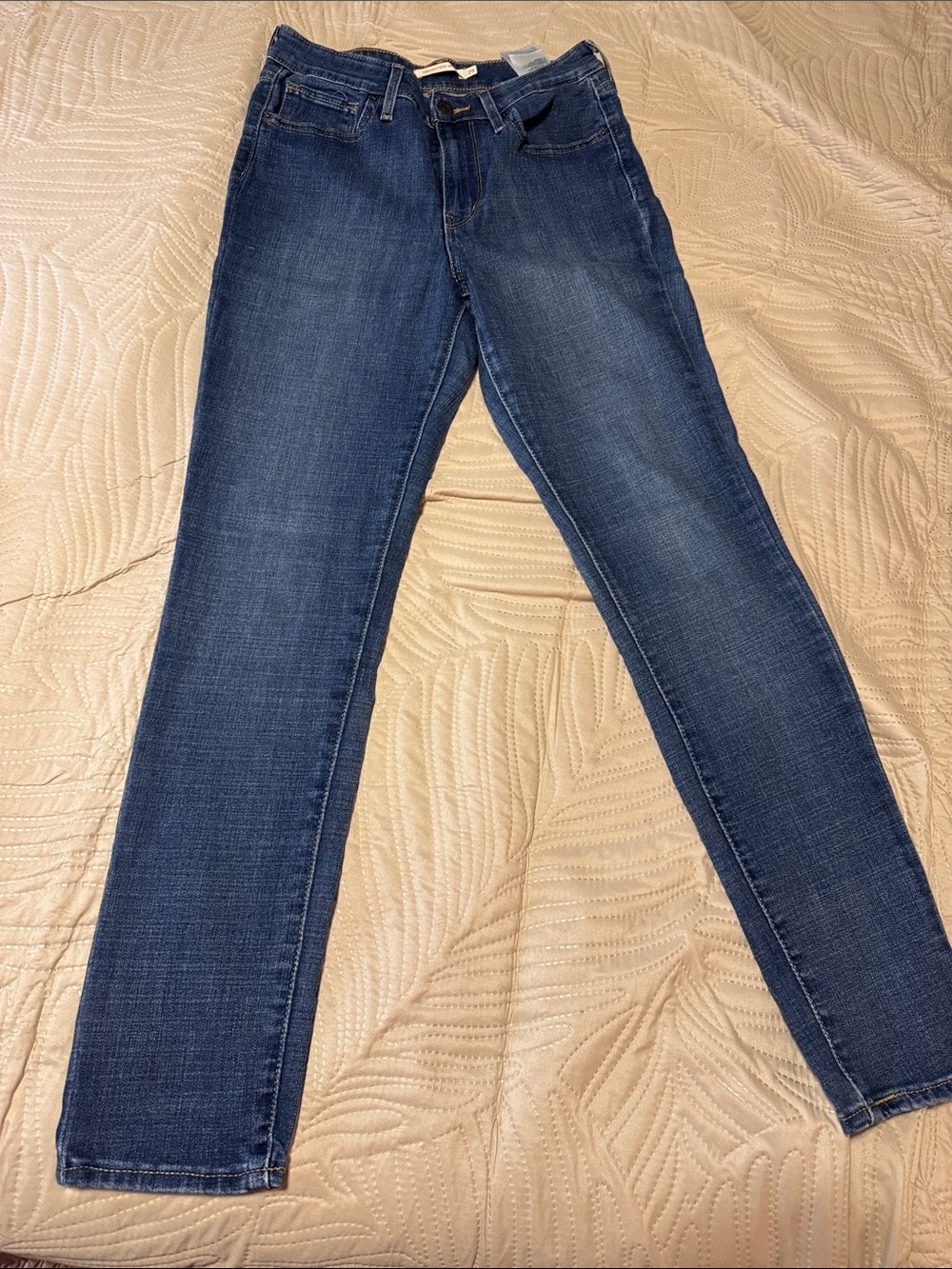 Levi’s 721Women's Blue Straight-Leg Jeans High Rise 29